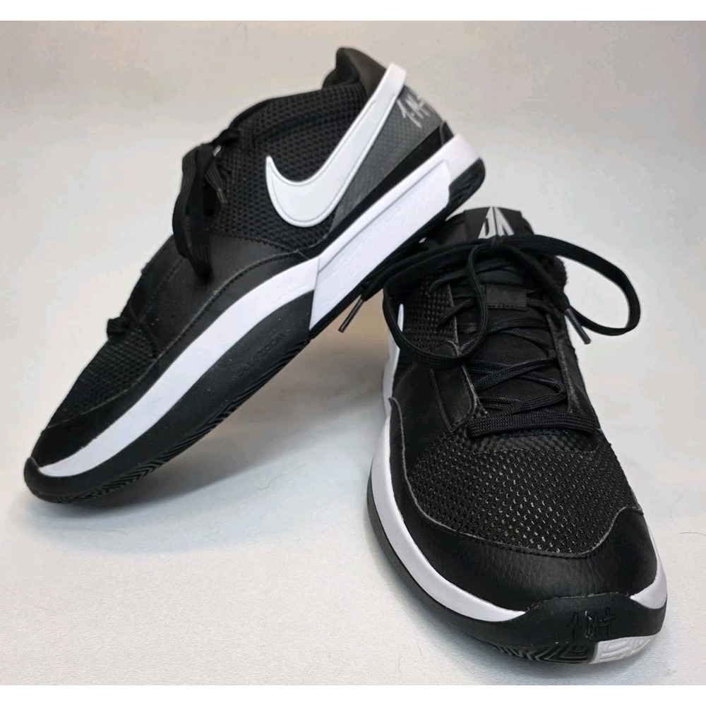 Mens Size 12 Nike Ja 1 TB Basketball Shoes Black White FV1303-001 Morant